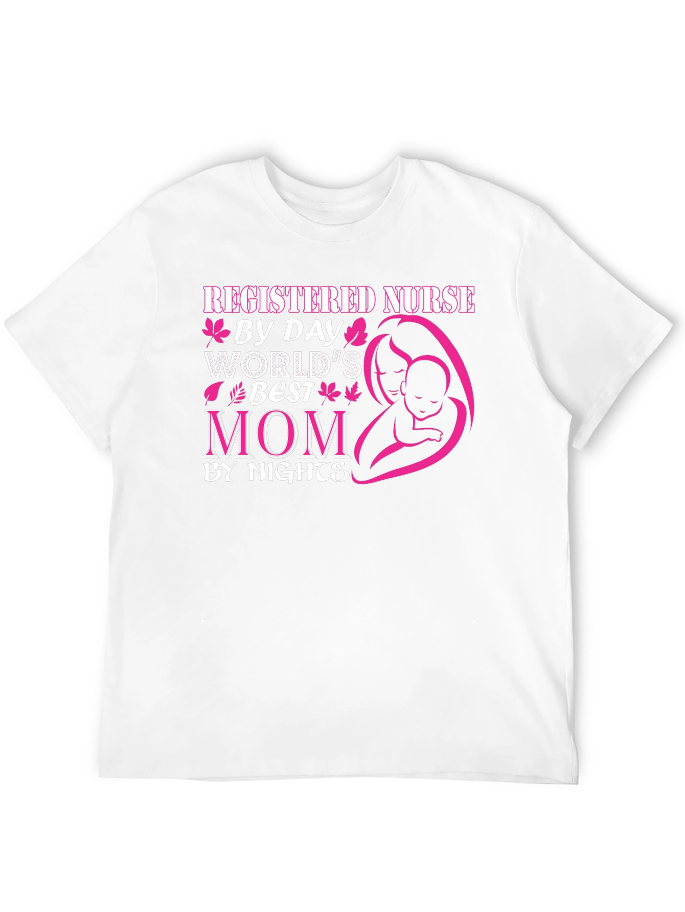 Registered Nurse Mom Graphic T-Shirt