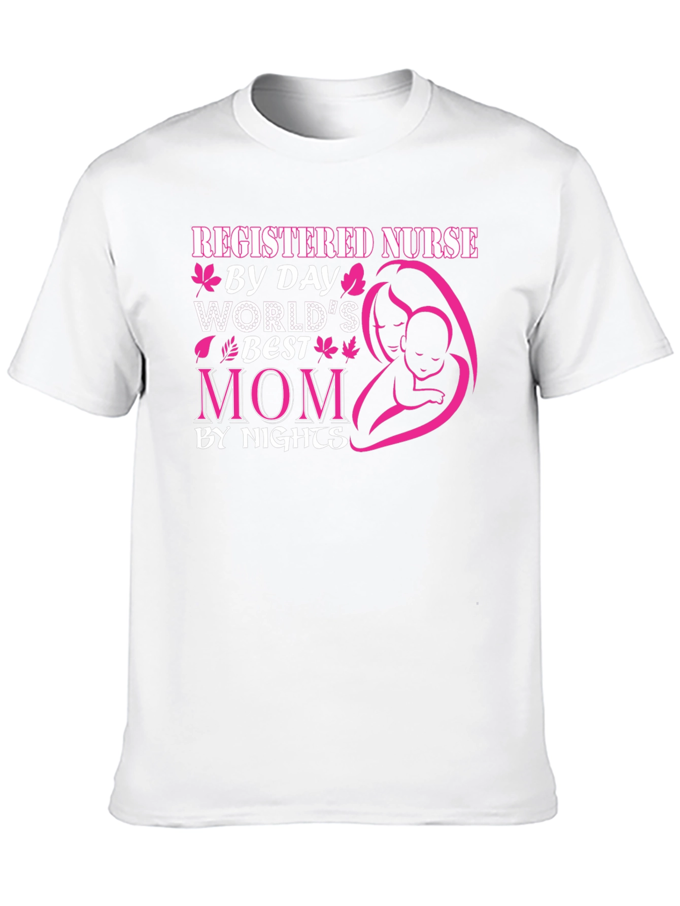 Registered Nurse Mom Graphic T-Shirt