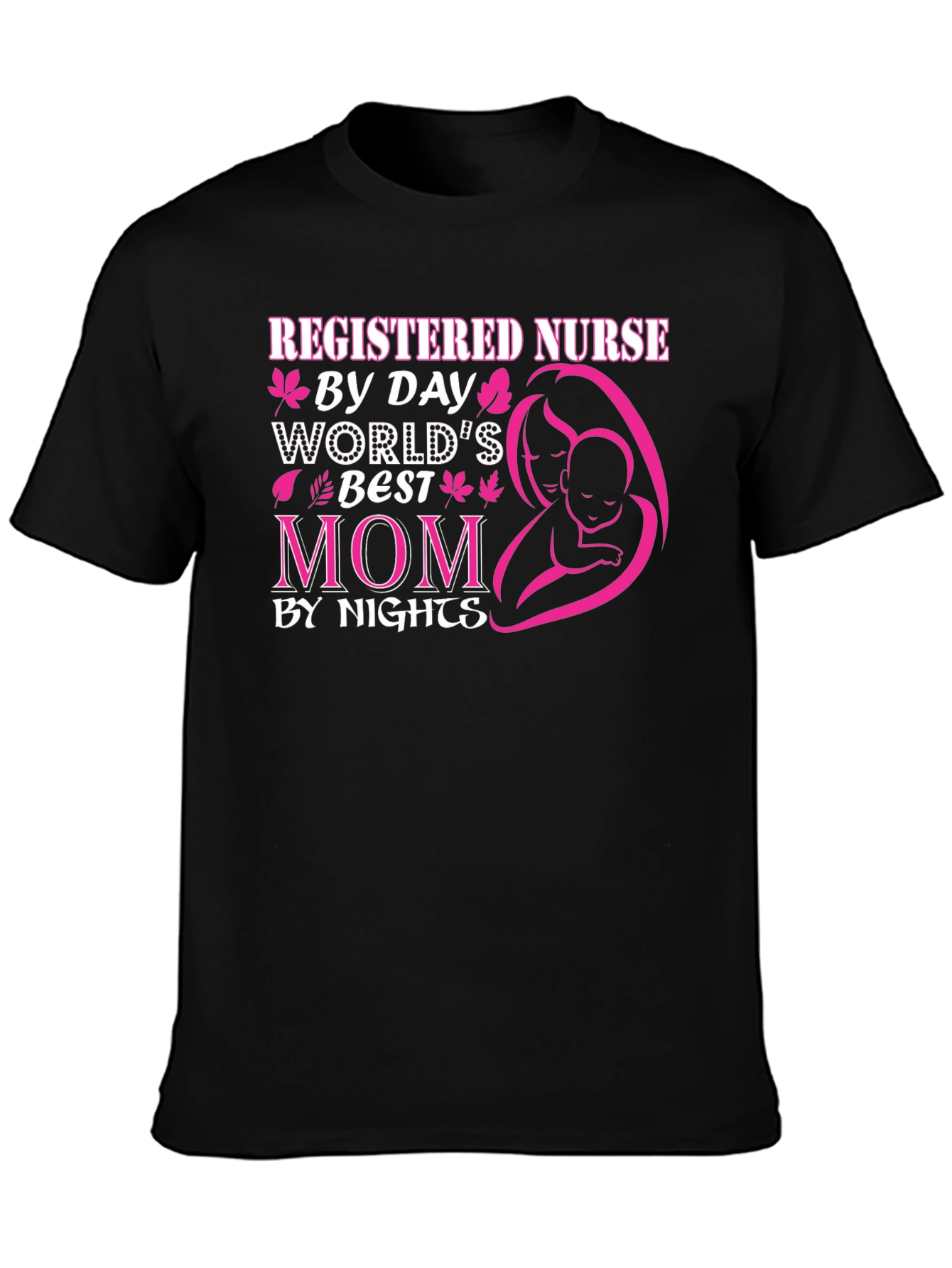 Registered Nurse Mom Graphic T-Shirt