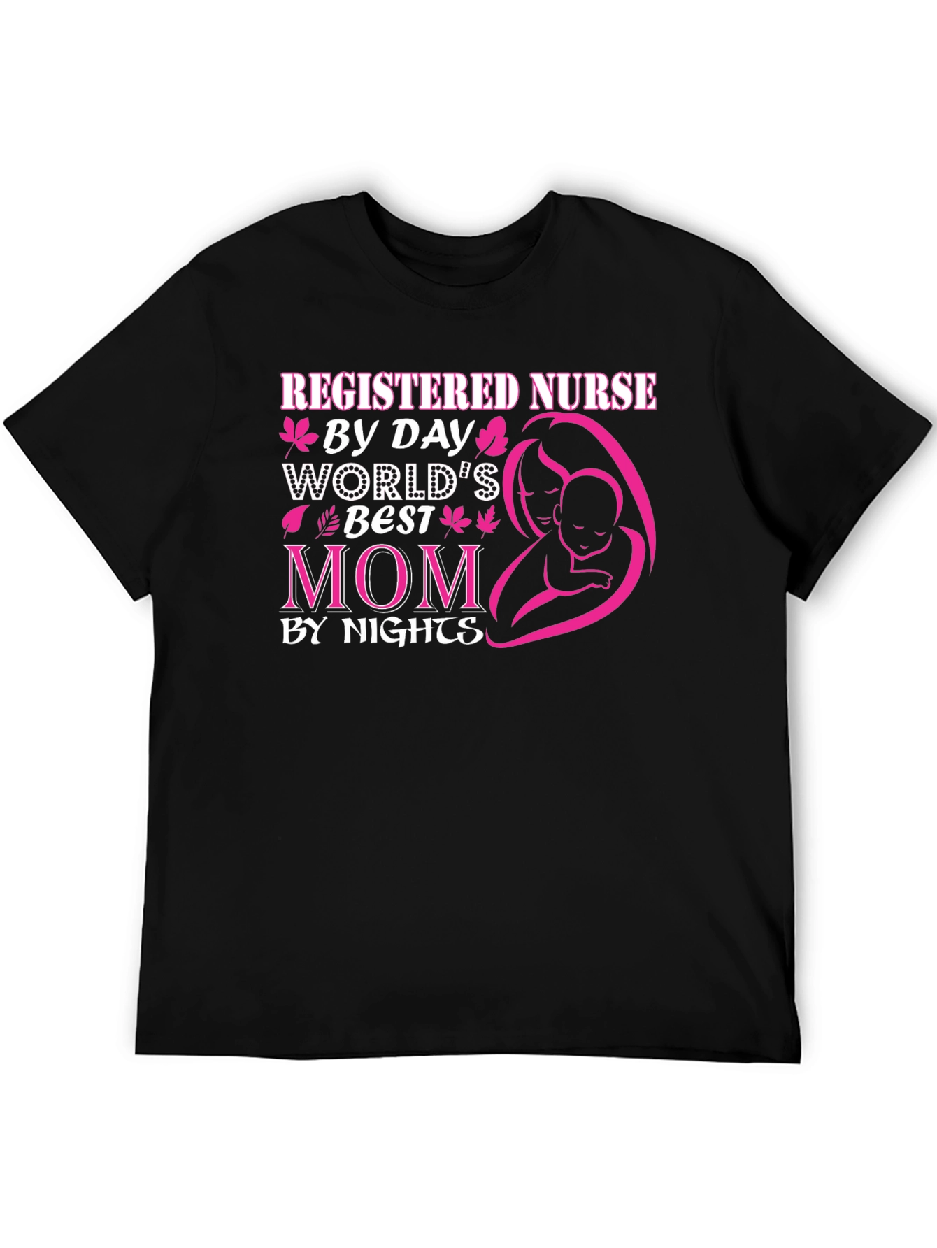 Registered Nurse Mom Graphic T-Shirt