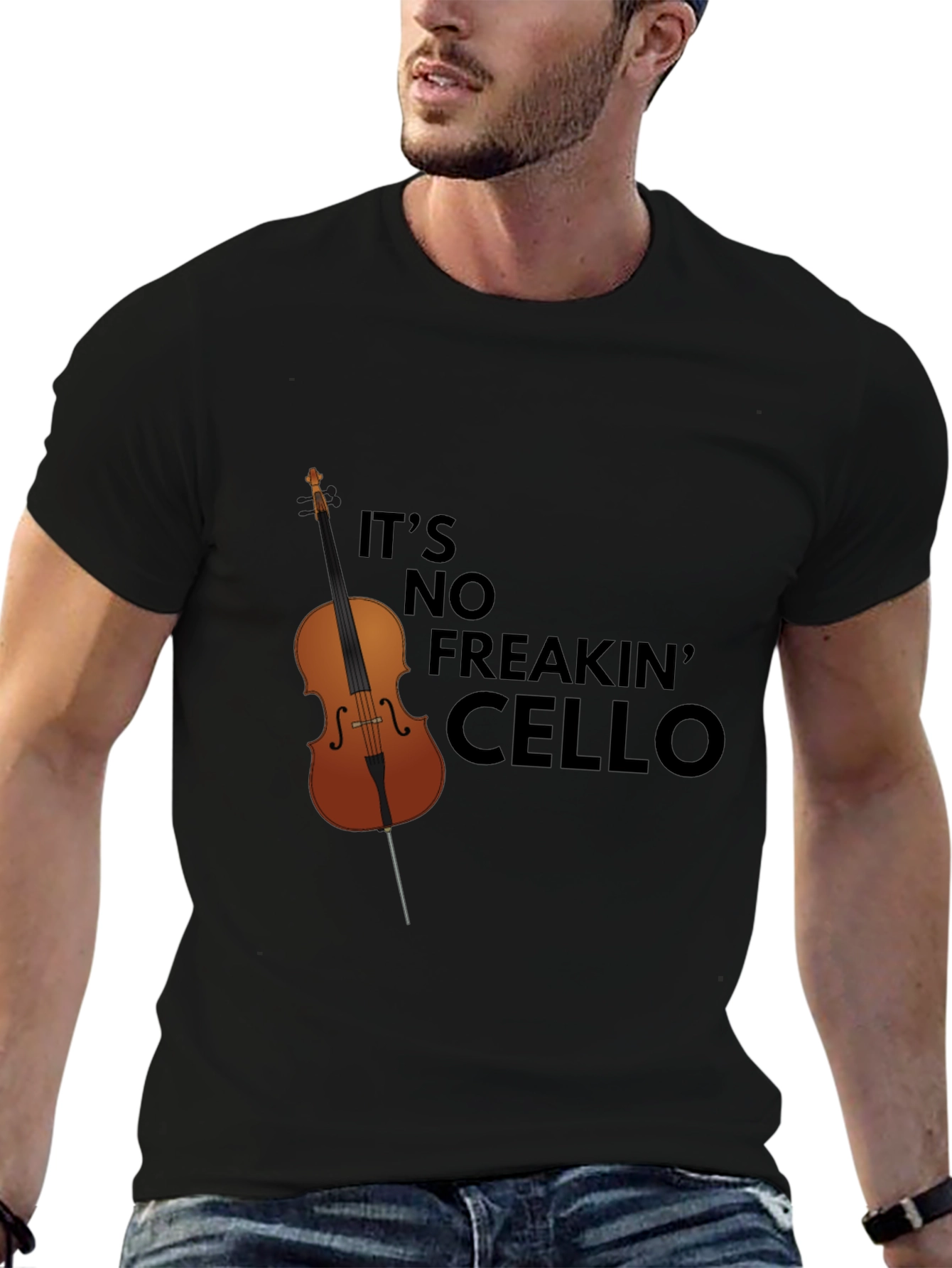 Its No Freakin Cello Graphic T-Shirt
