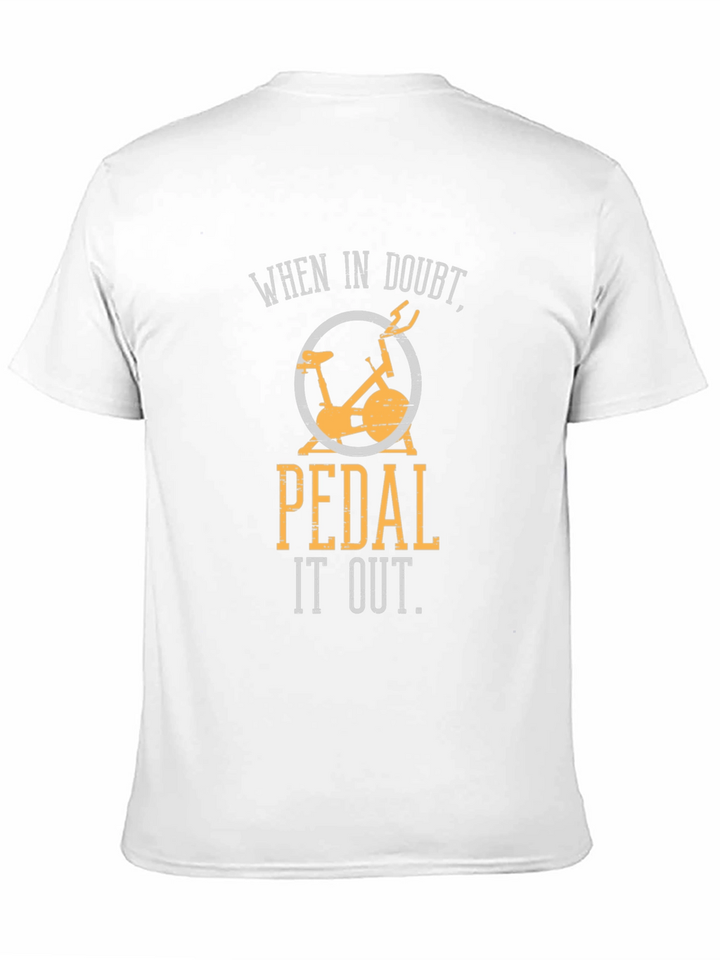 Pedal It Out Graphic Tee - Fitness Motivation