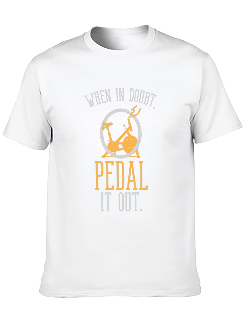 Pedal It Out Graphic Tee - Fitness Motivation