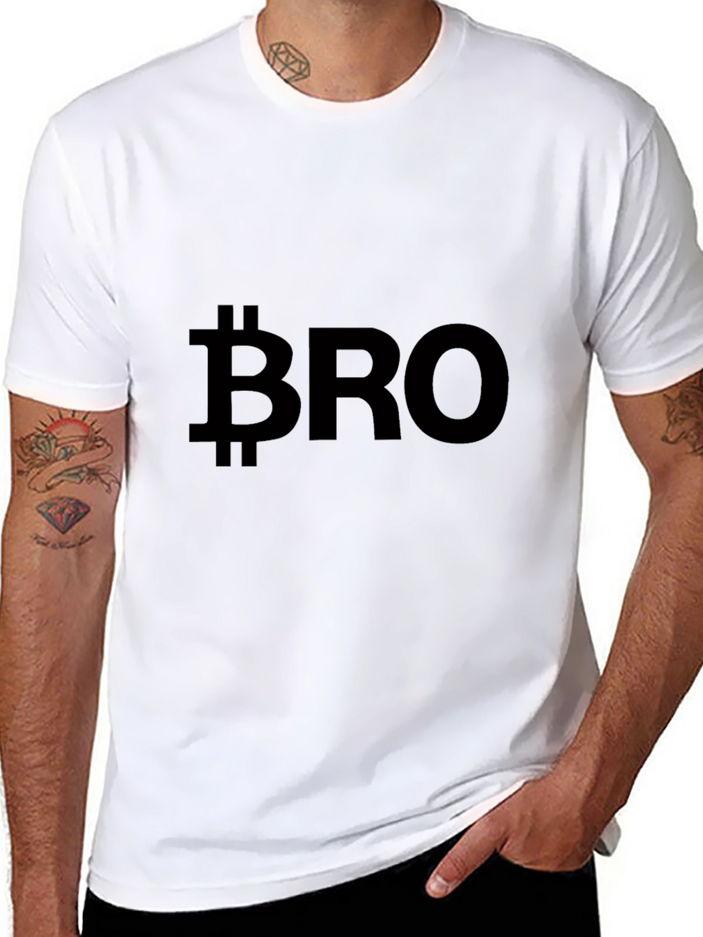 Bitcoin Bro T-Shirt - Crypto Enthusiast Tee