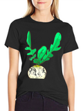 Radish Graphic Tee - Cool Vegetable Shirt