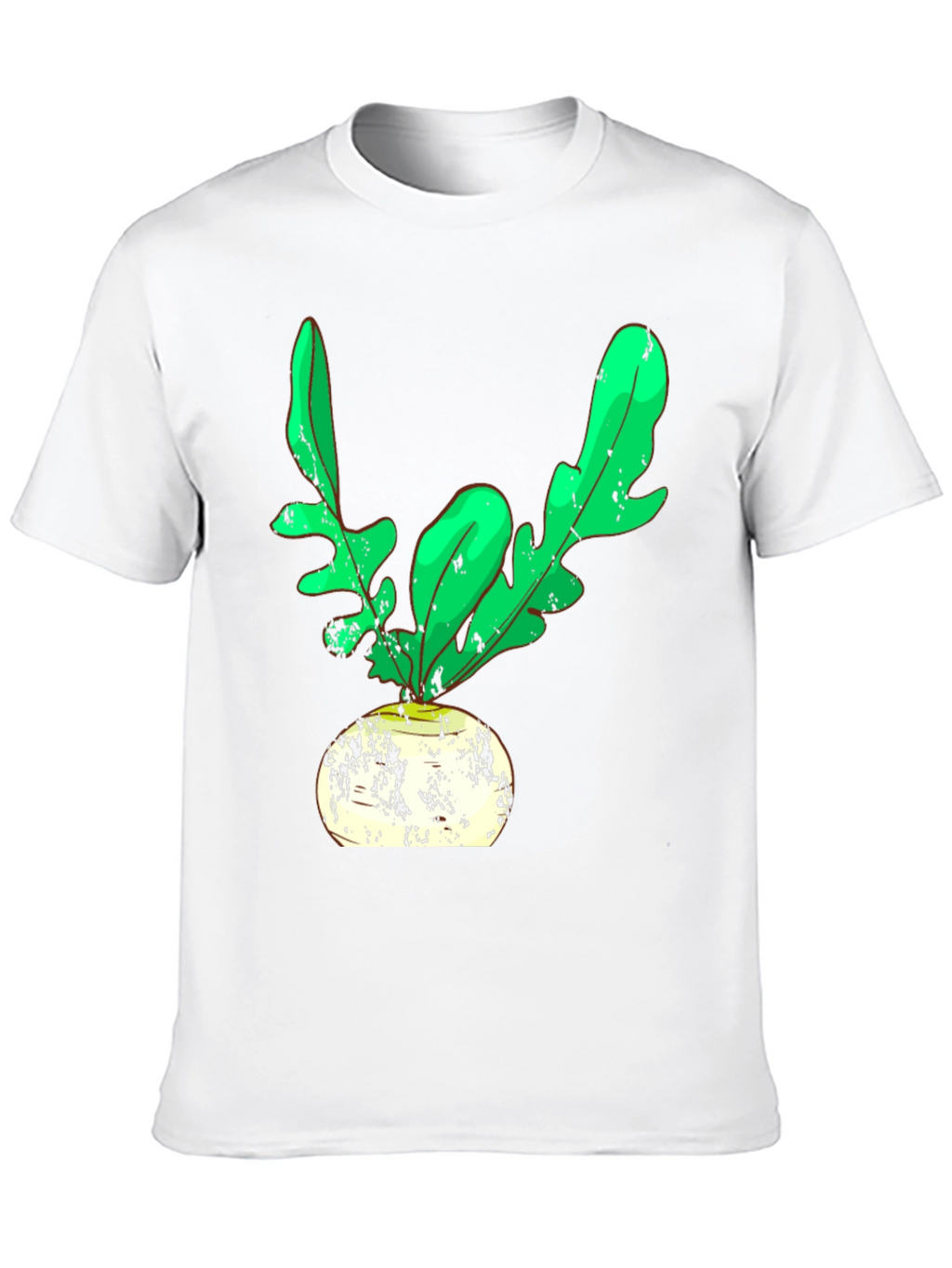 Radish Graphic Tee - Cool Vegetable Shirt