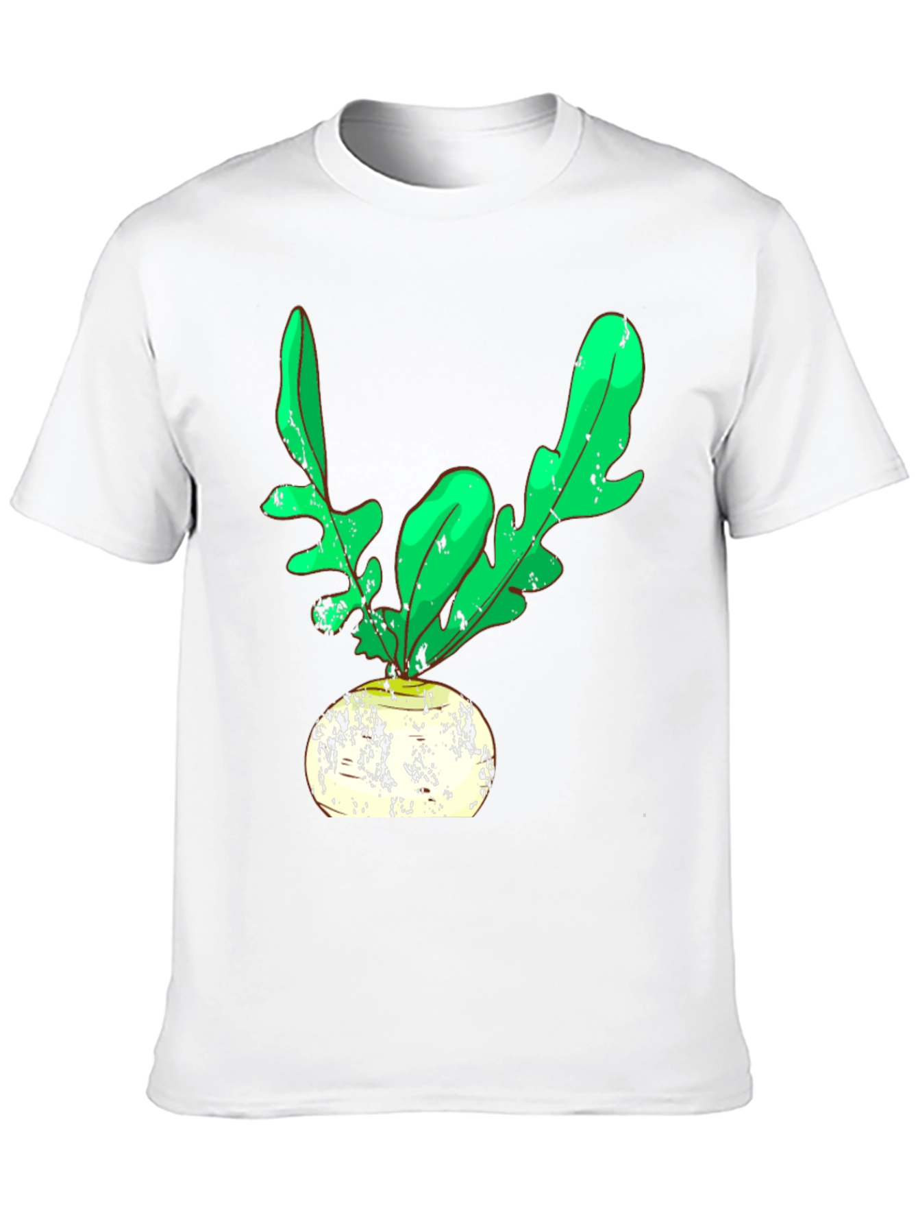 Radish Graphic Tee - Cool Vegetable Shirt