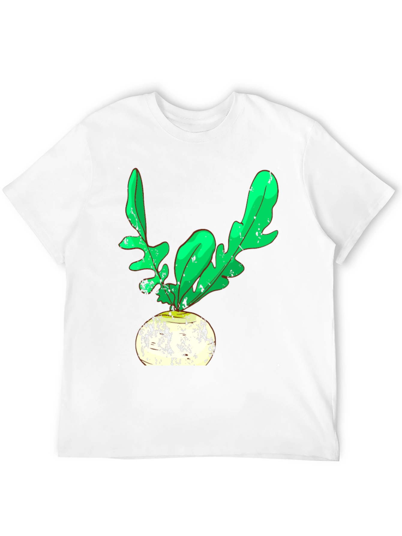 Radish Graphic Tee - Cool Vegetable Shirt