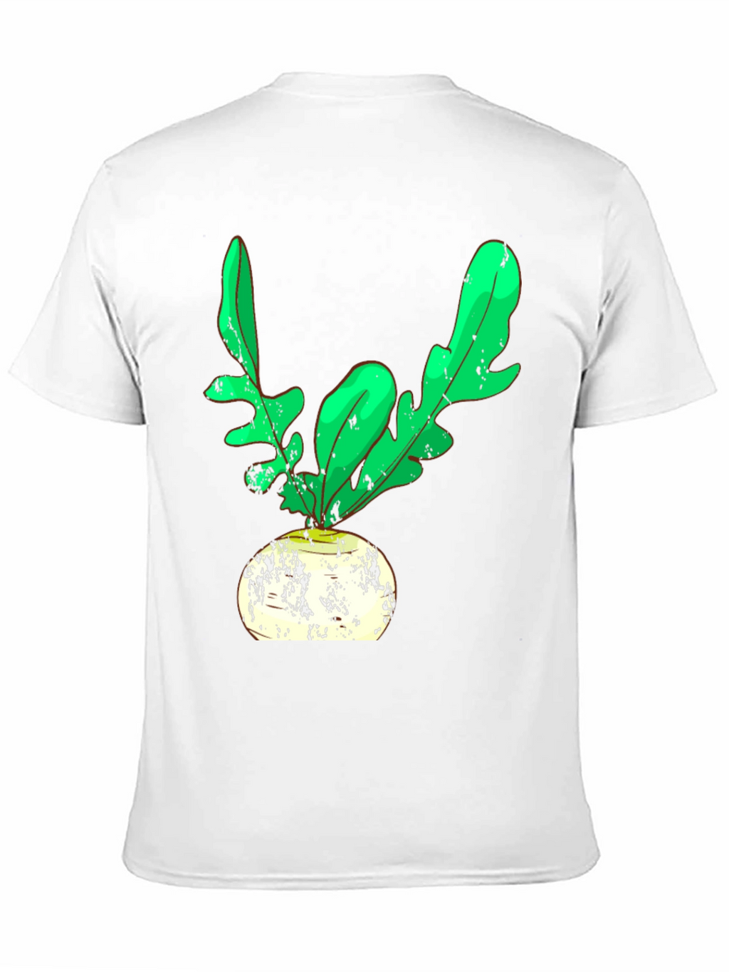 Radish Graphic Tee - Cool Vegetable Shirt