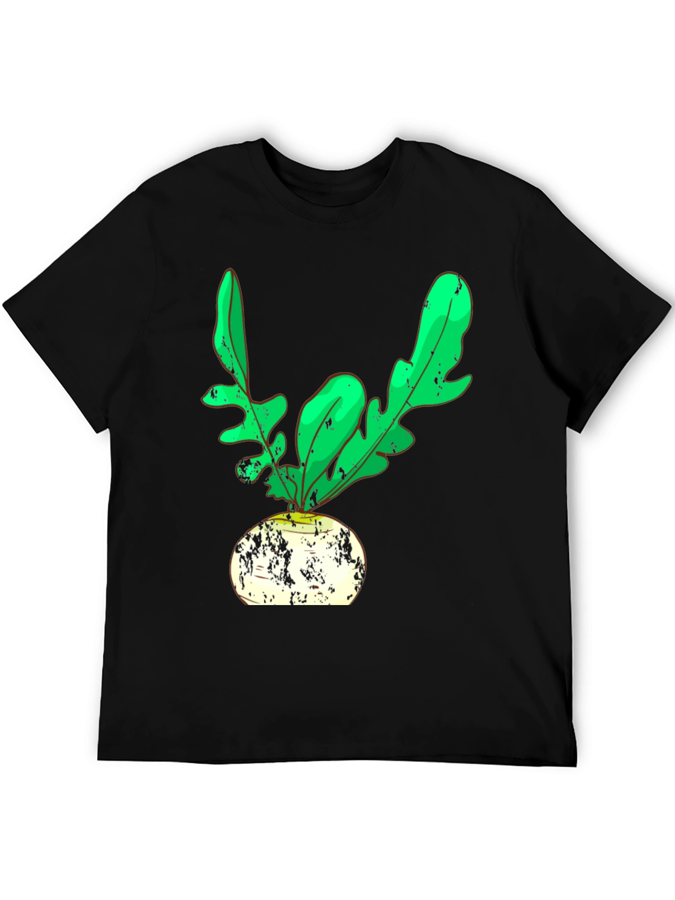 Radish Graphic Tee - Cool Vegetable Shirt