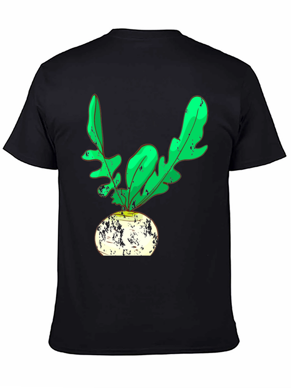 Radish Graphic Tee - Cool Vegetable Shirt
