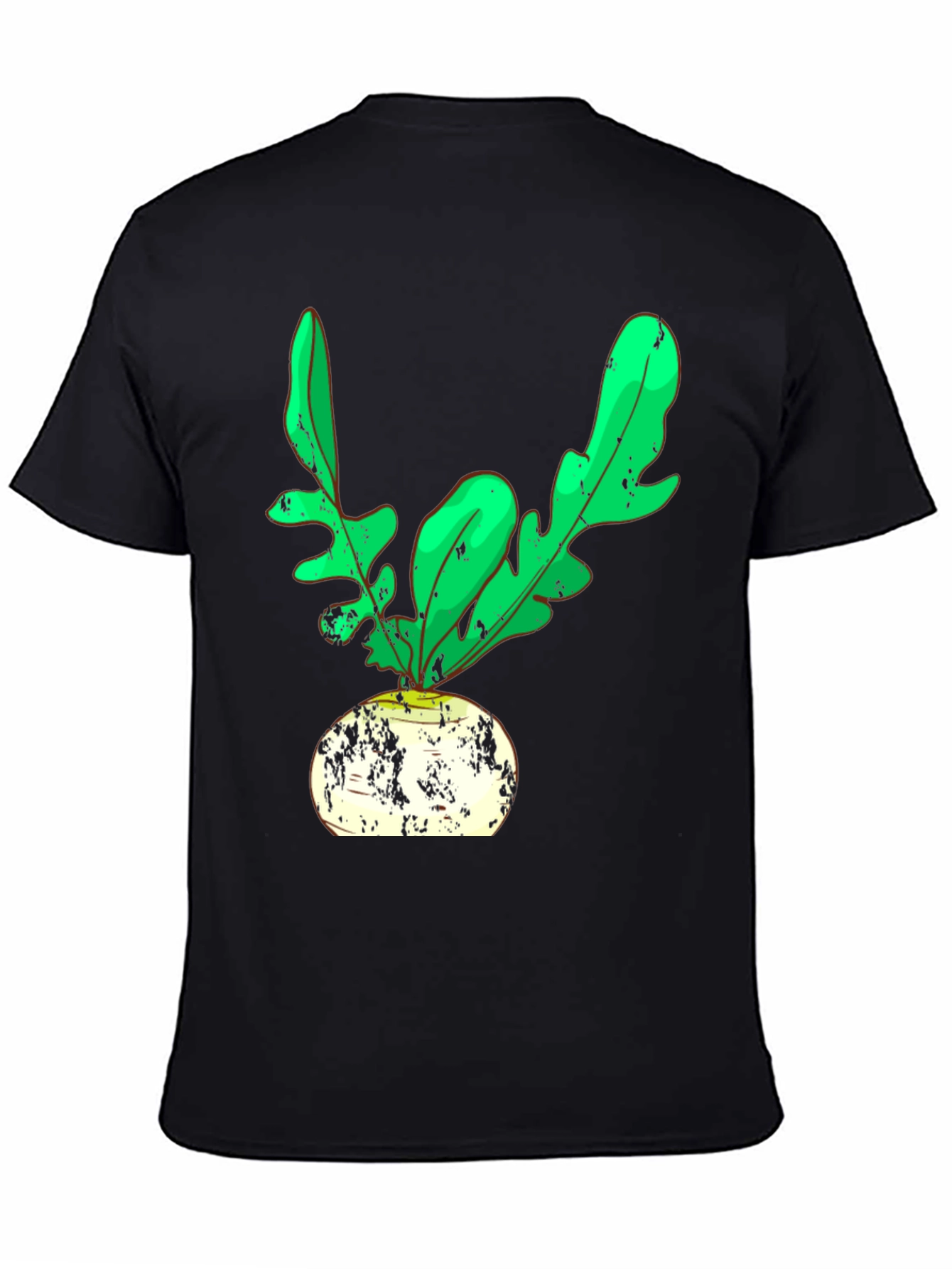 Radish Graphic Tee - Cool Vegetable Shirt