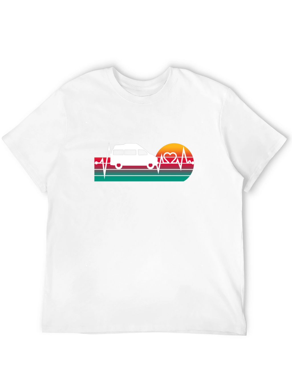 Van Life Heartbeat T-Shirt