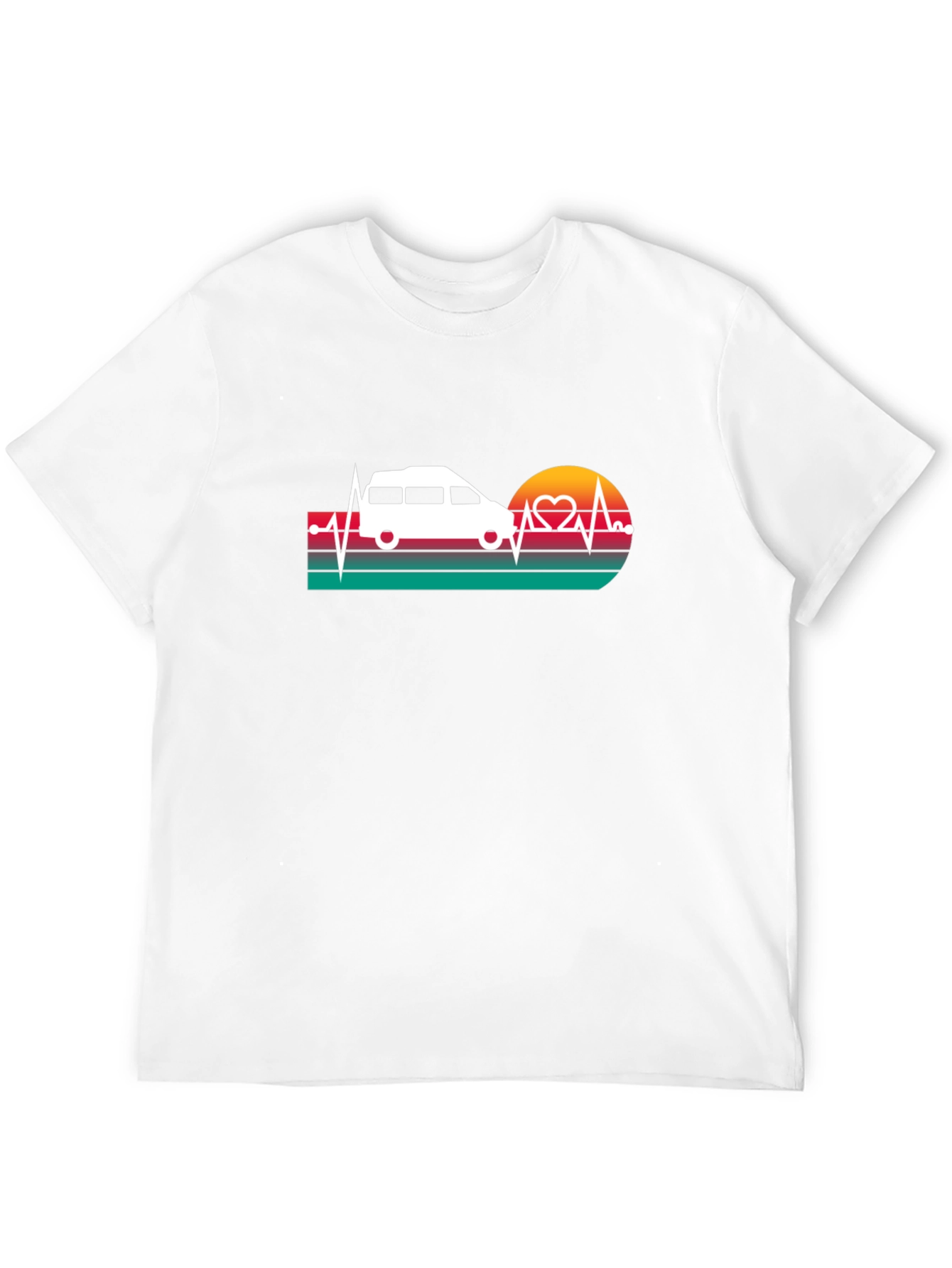 Van Life Heartbeat T-Shirt