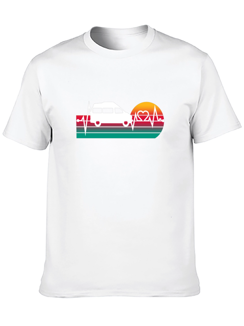 Van Life Heartbeat T-Shirt