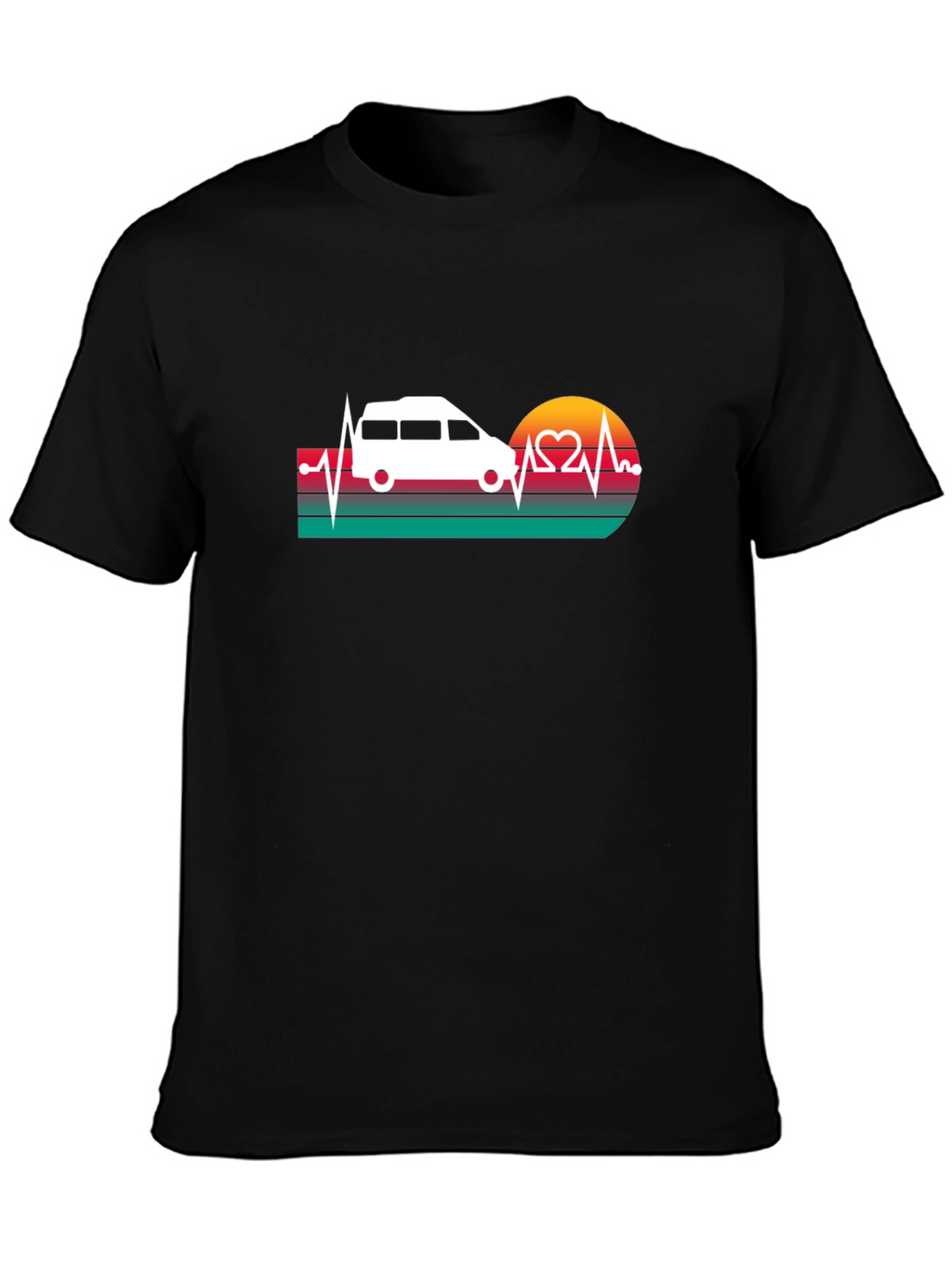Van Life Heartbeat T-Shirt