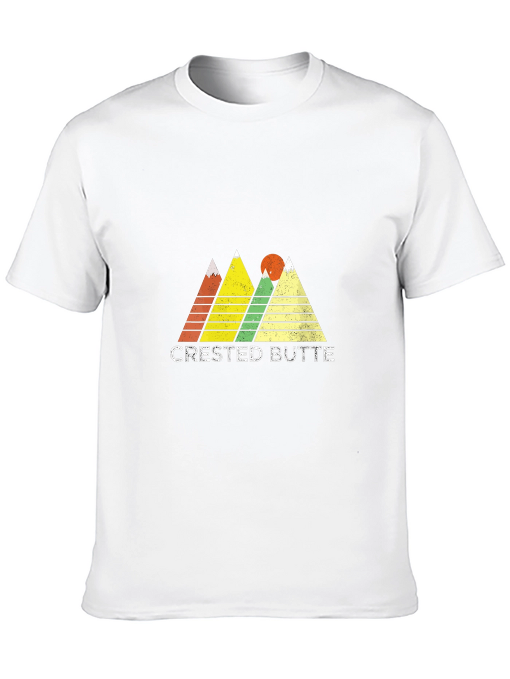 Crested Butte Mountain Graphic Tee - Black
