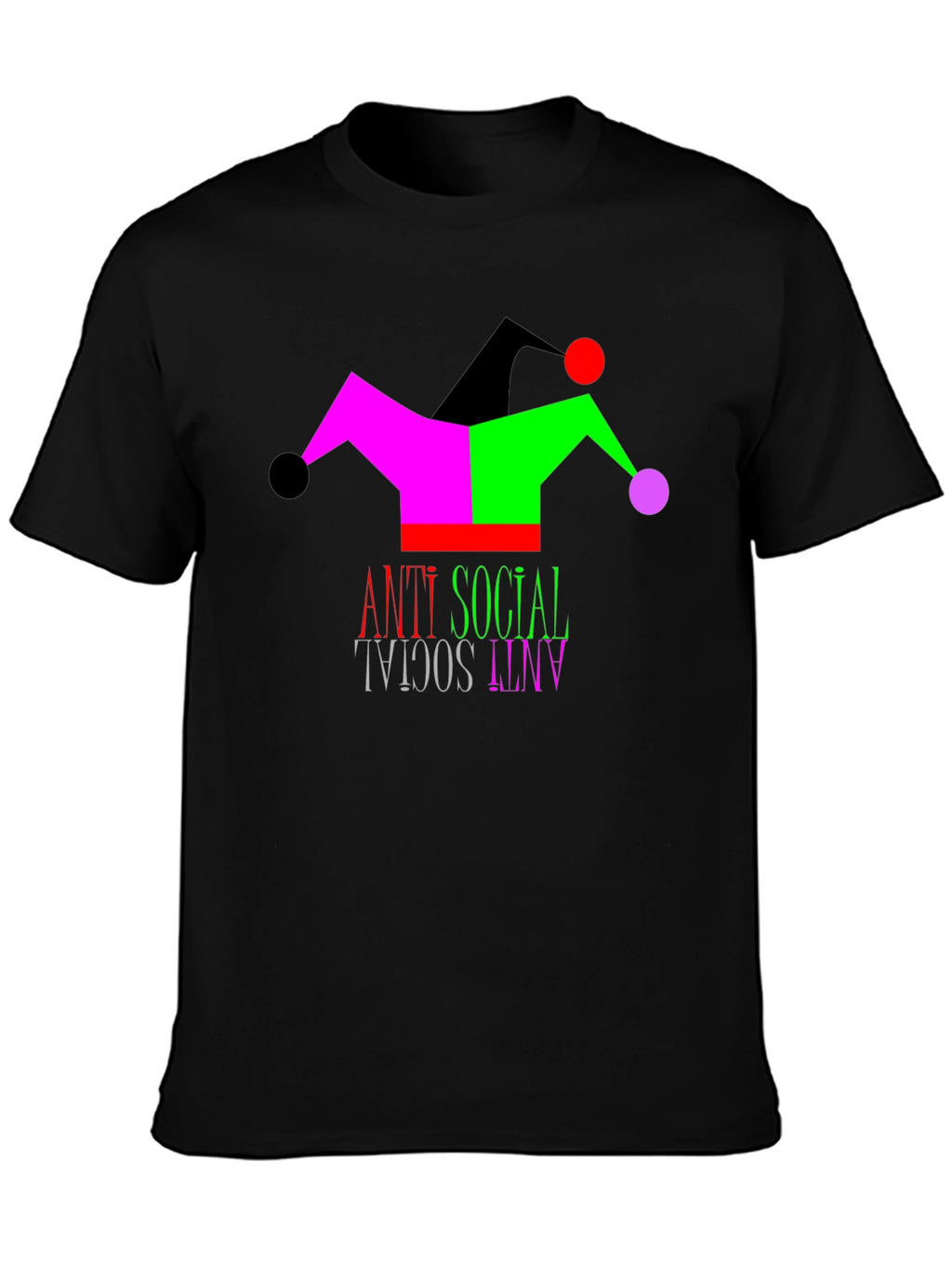 Anti-Social Jester Graphic Tee