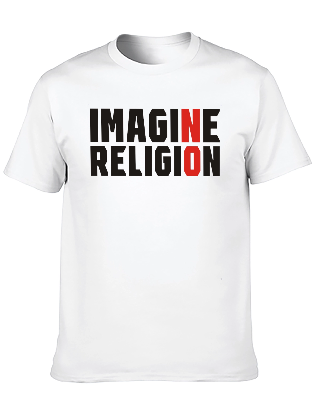 Imagine No Religion T-Shirt - Atheist Graphic Tee
