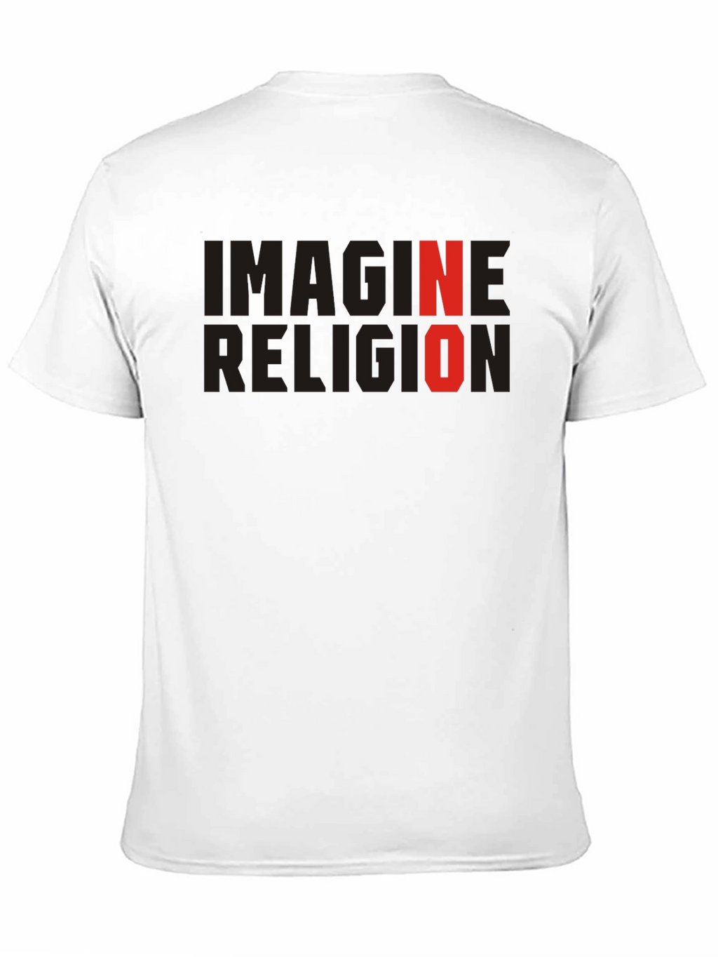 Imagine No Religion T-Shirt - Atheist Graphic Tee