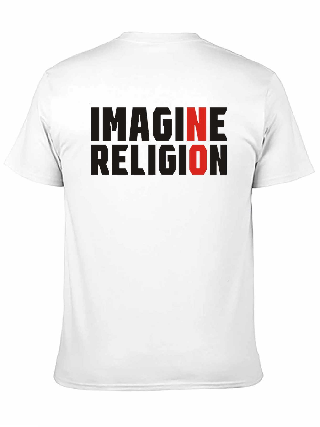 Imagine No Religion T-Shirt - Atheist Graphic Tee