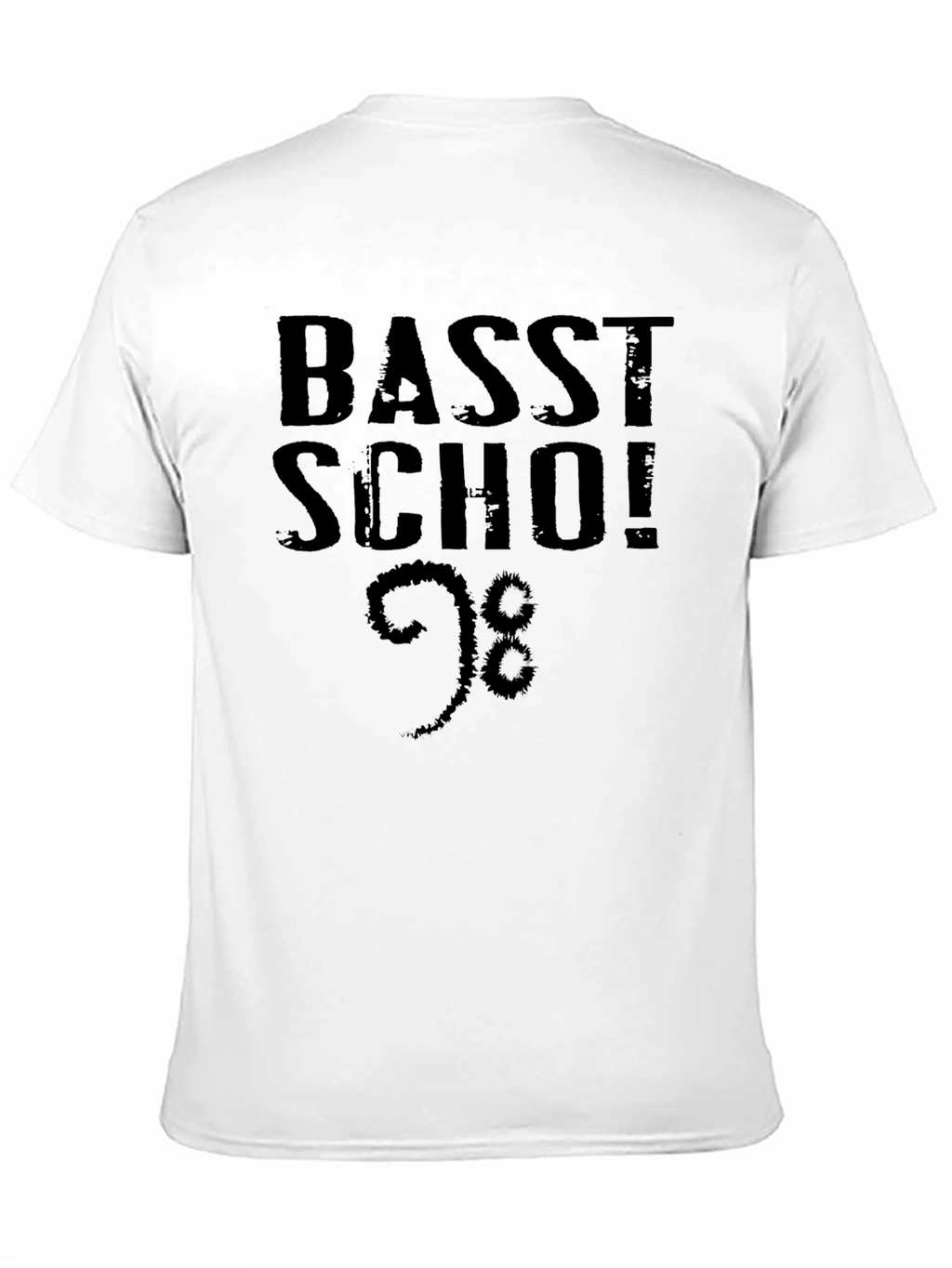 Basst Scho! Black Graphic Tee