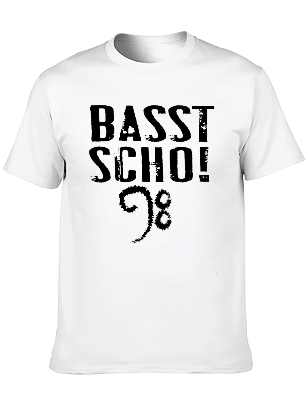 Basst Scho! Black Graphic Tee