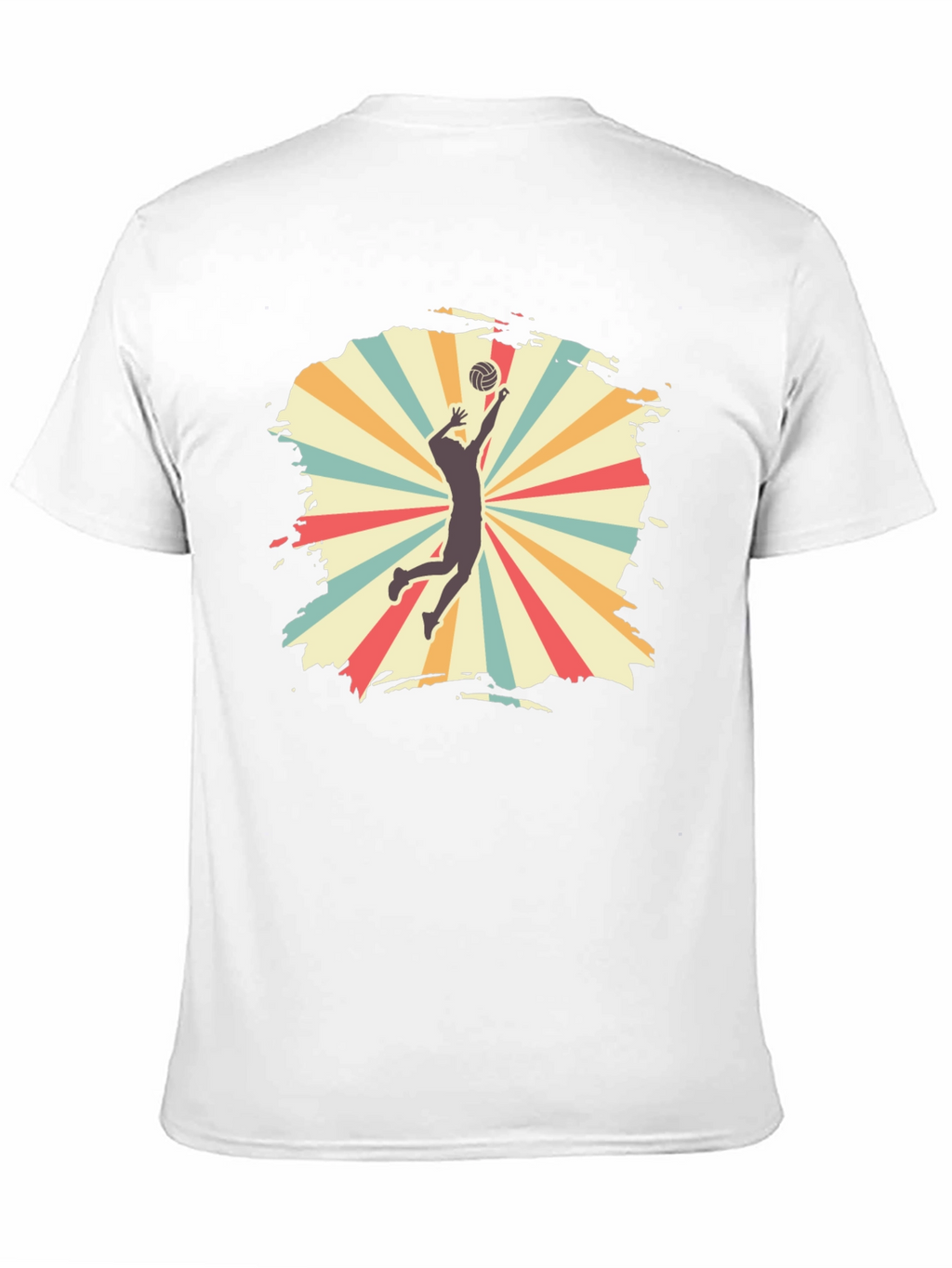 Volleyball Retro Graphic T-Shirt