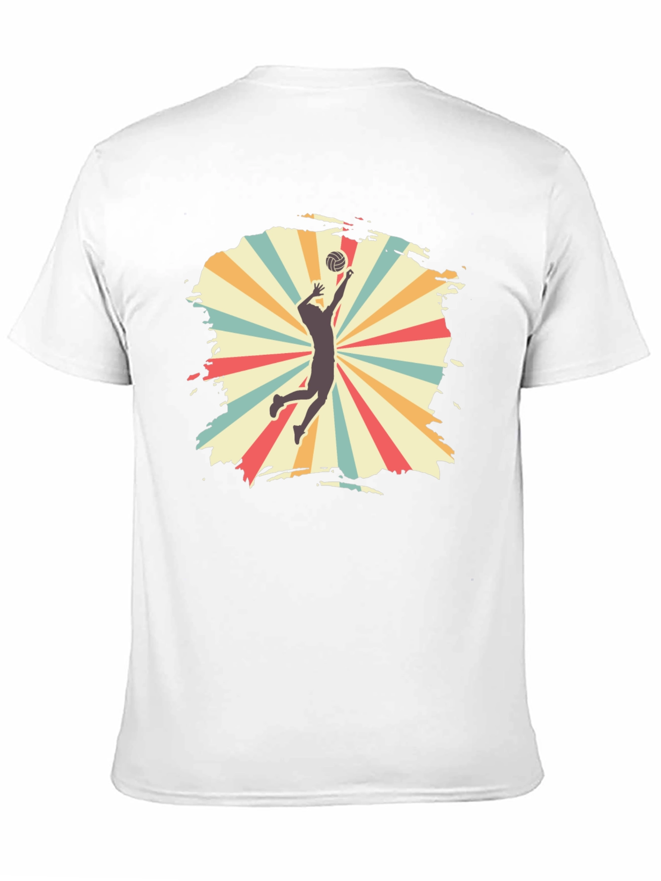 Volleyball Retro Graphic T-Shirt