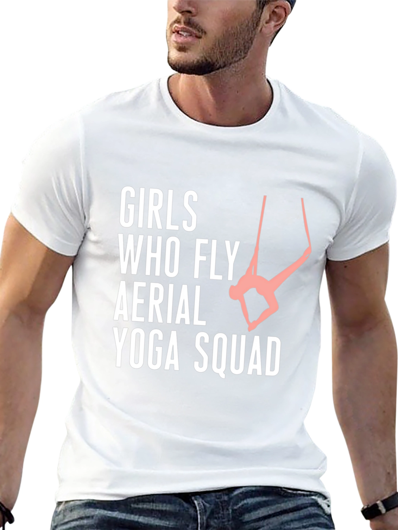 Girls Who Fly Aerial Yoga Squad T-Shirt