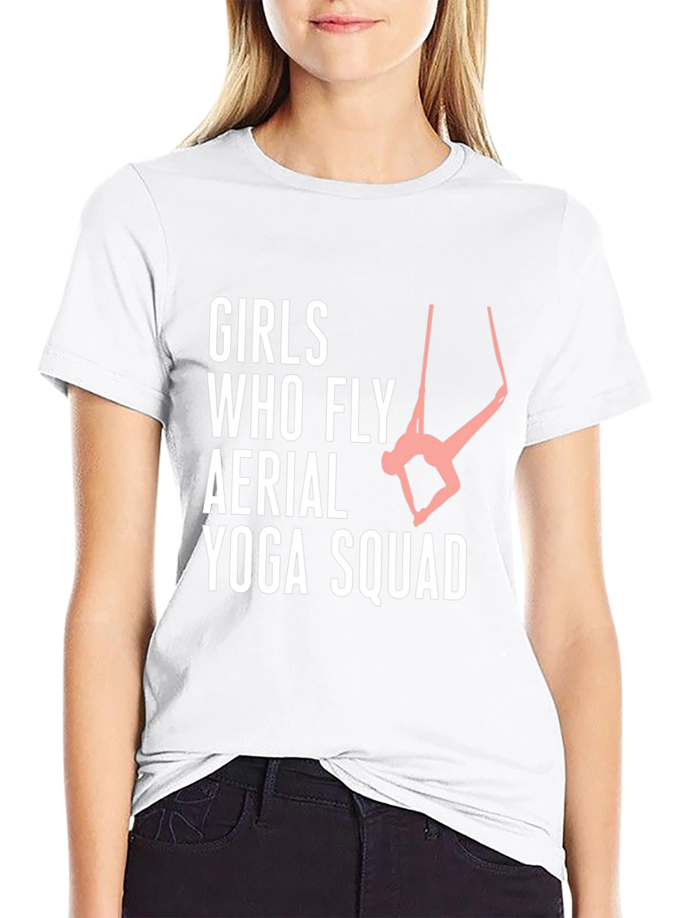 Girls Who Fly Aerial Yoga Squad T-Shirt
