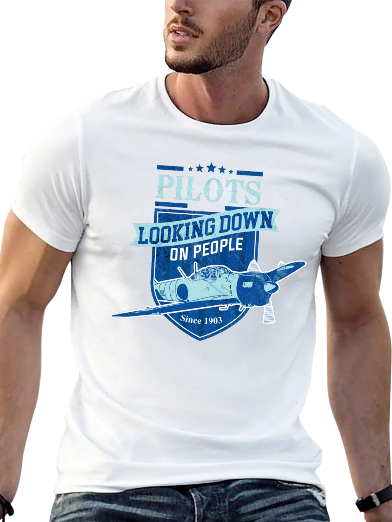 Pilots Looking Down on People T-Shirt