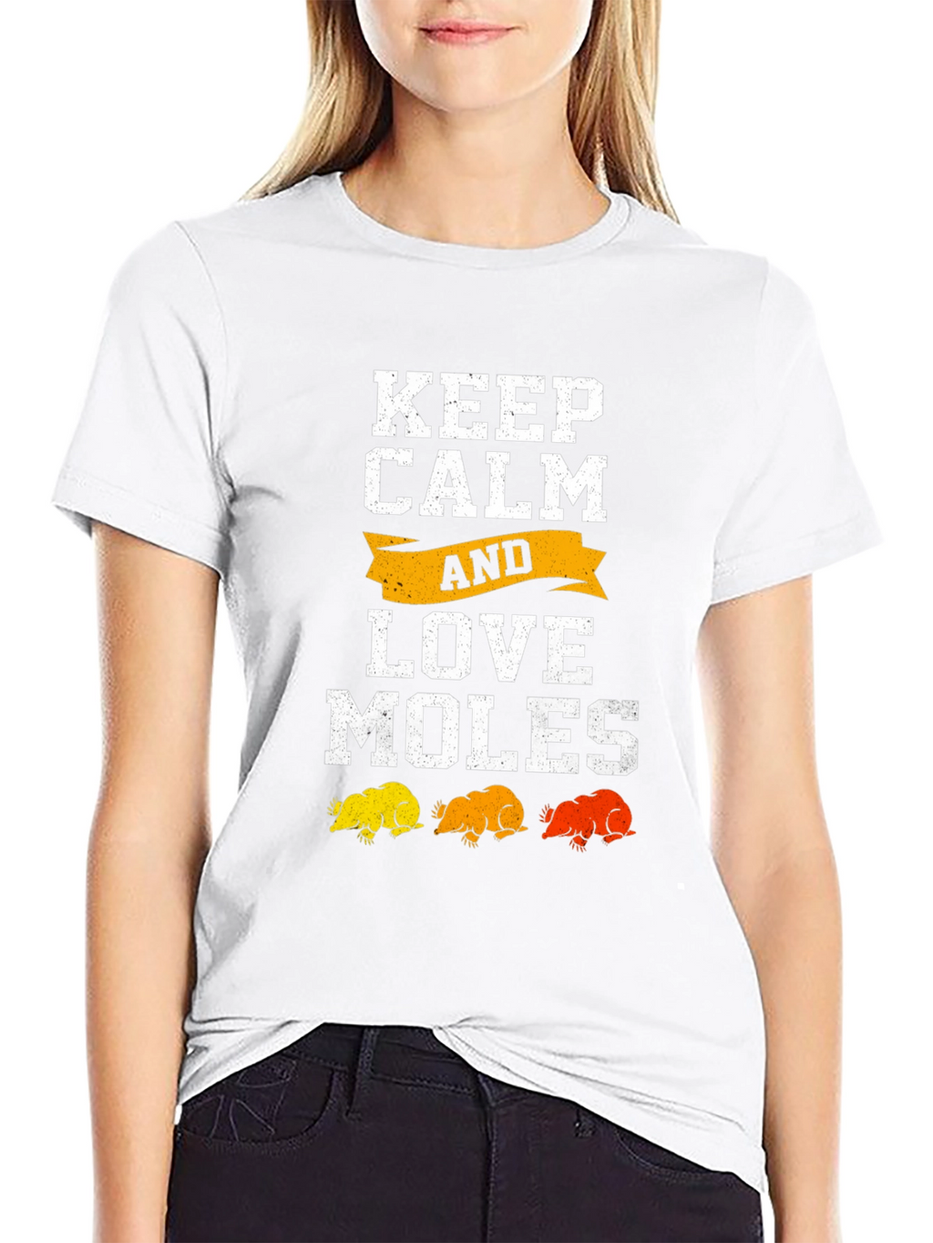 Keep Calm and Love Moles Graphic Tee