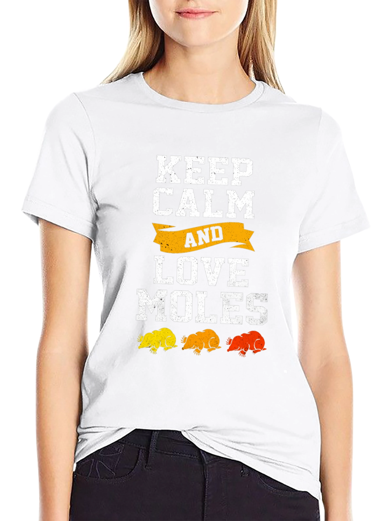 Keep Calm and Love Moles Graphic Tee
