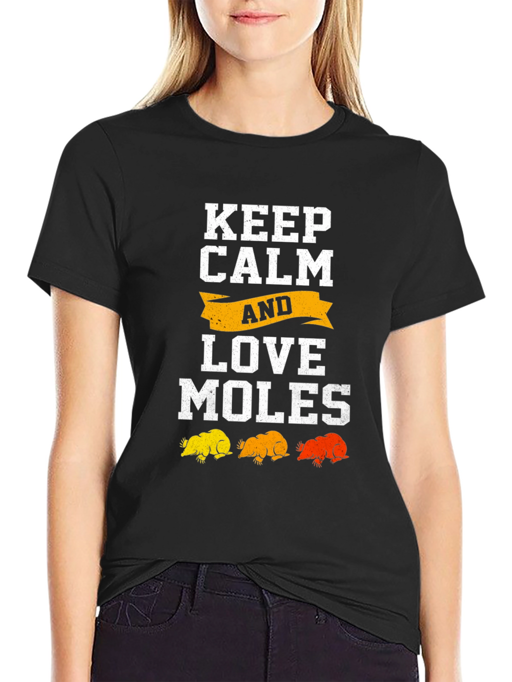 Keep Calm and Love Moles Graphic Tee