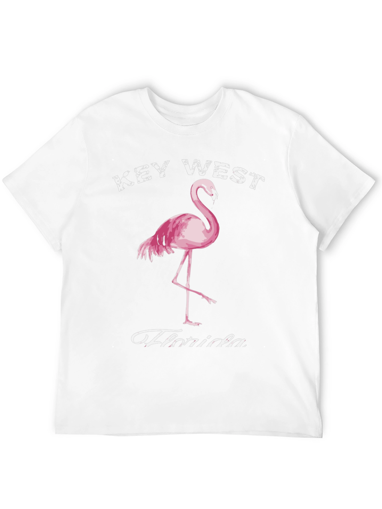 Key West Florida Flamingo Graphic T-Shirt