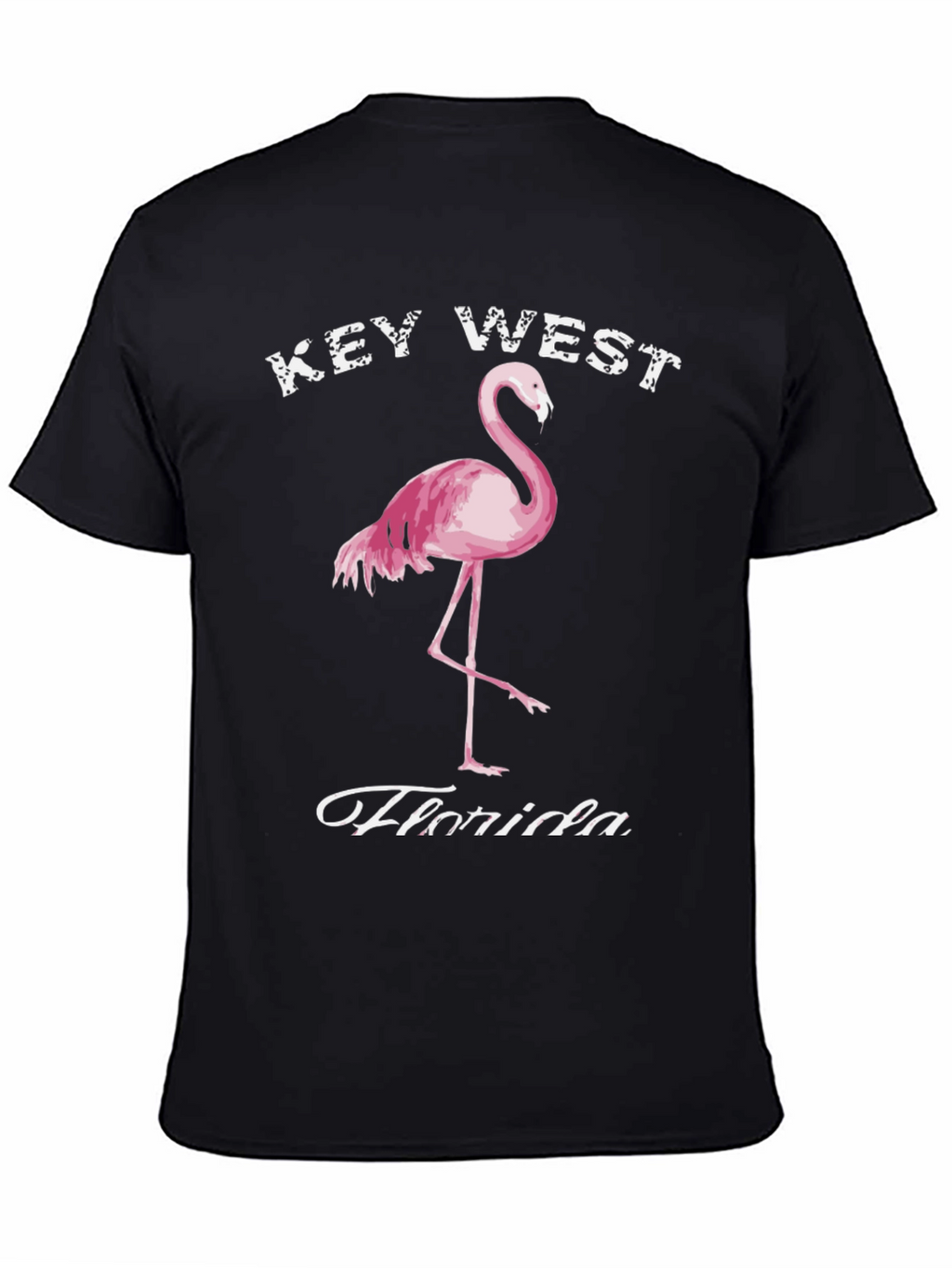 Key West Florida Flamingo Graphic T-Shirt