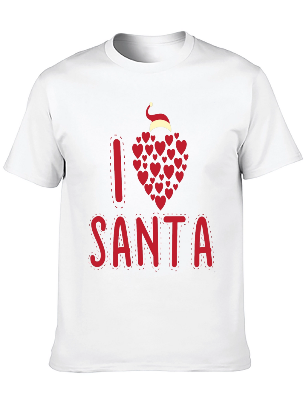 I Heart Santa Christmas T-Shirt