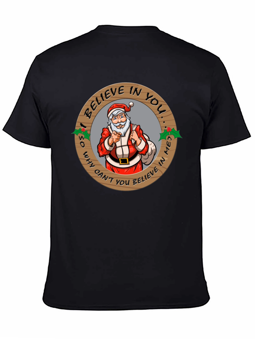 Believe In Santa Graphic T-Shirt