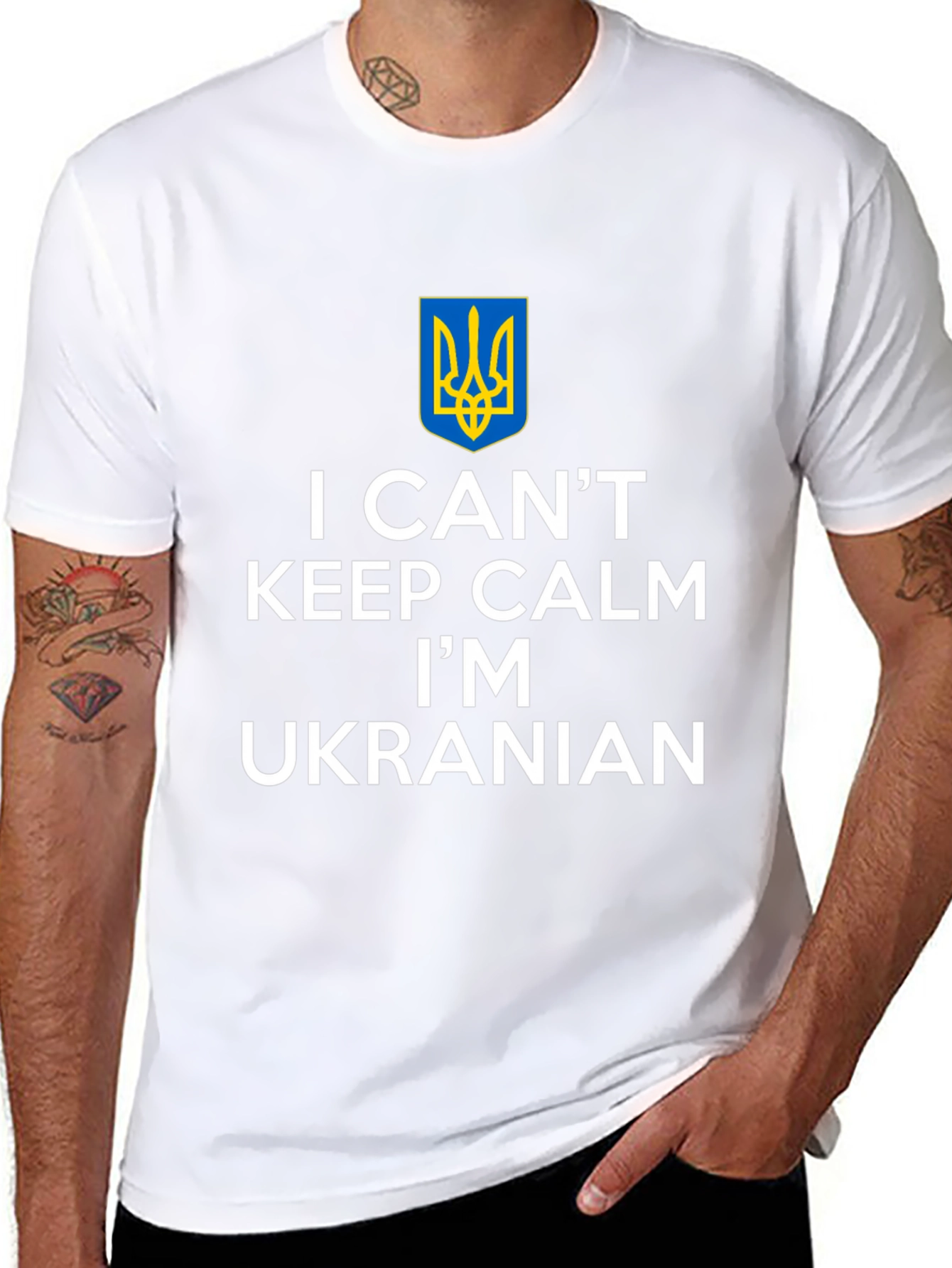 I Cant Keep Calm Im Ukrainian T-Shirt