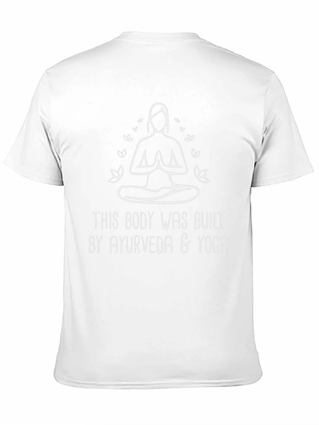 Ayurveda & Yoga Built Body Graphic T-Shirt