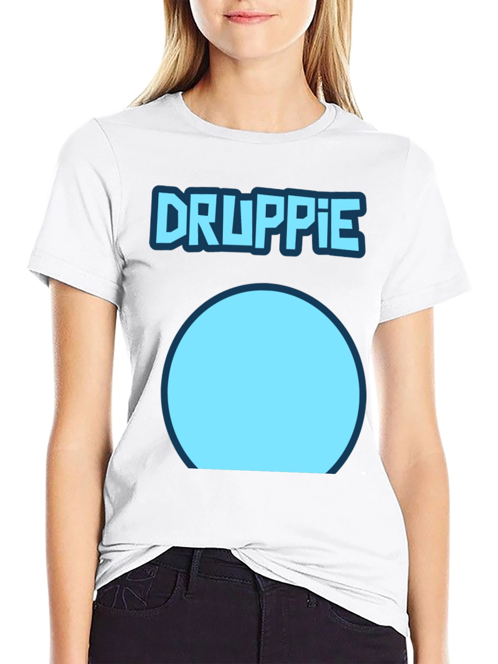 Droopie Graphic Tee - Mens Black T-Shirt