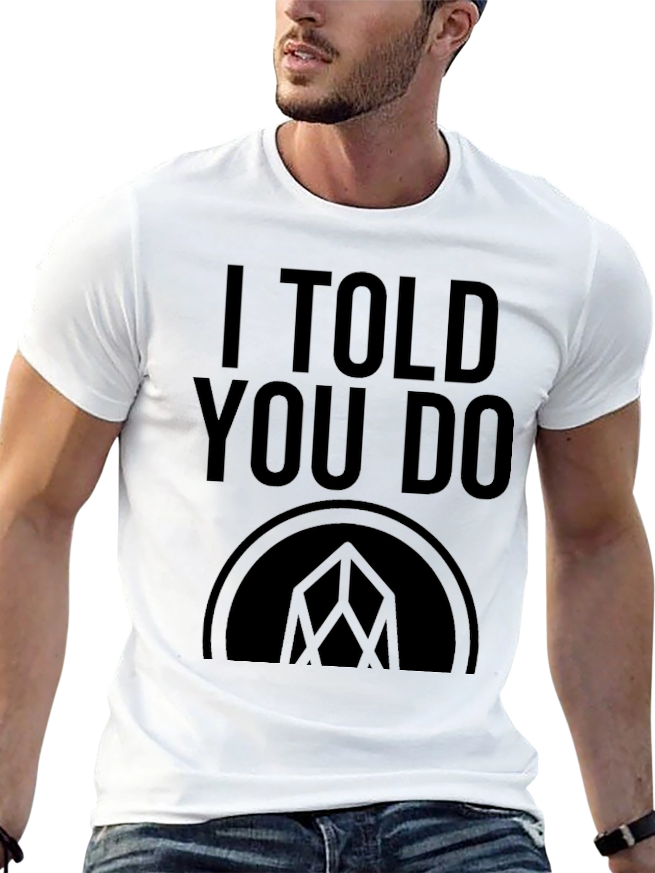 I Told You Do Graphic T-Shirt - Black
