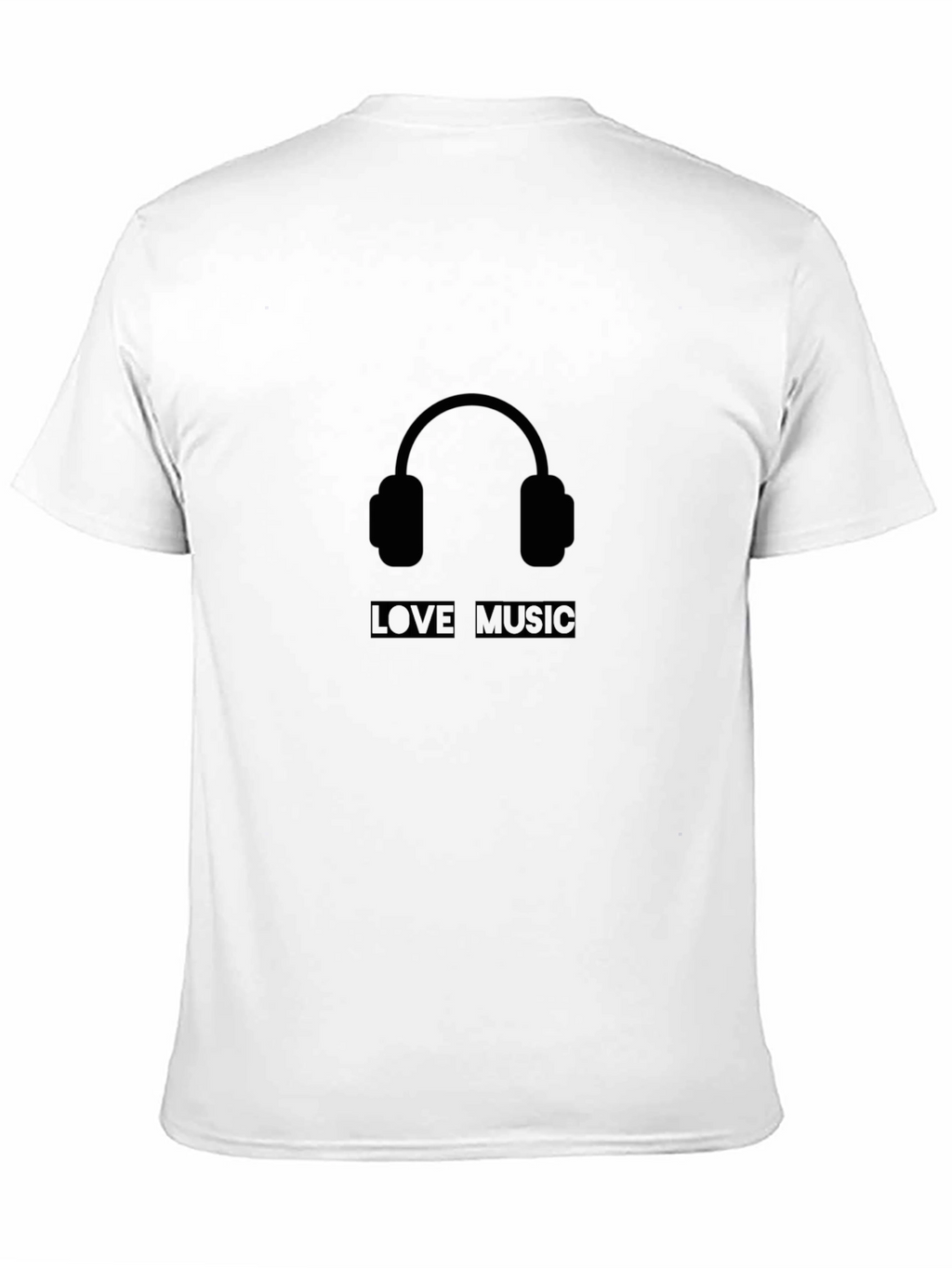 Love Music Black T-Shirt