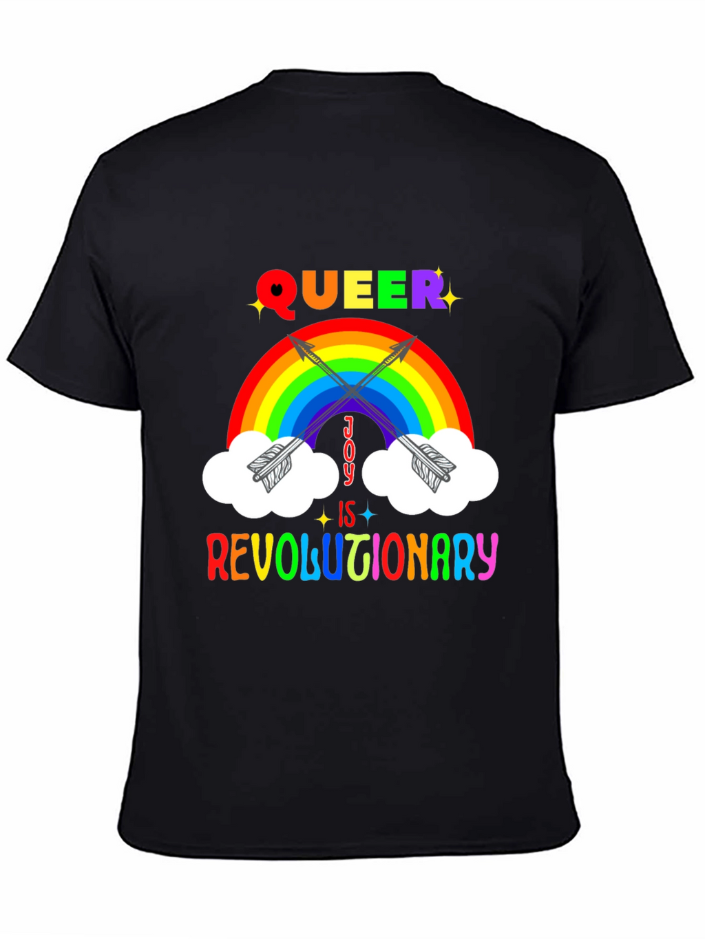 Queer Joy T-Shirt - Revolutionary Rainbow Tee