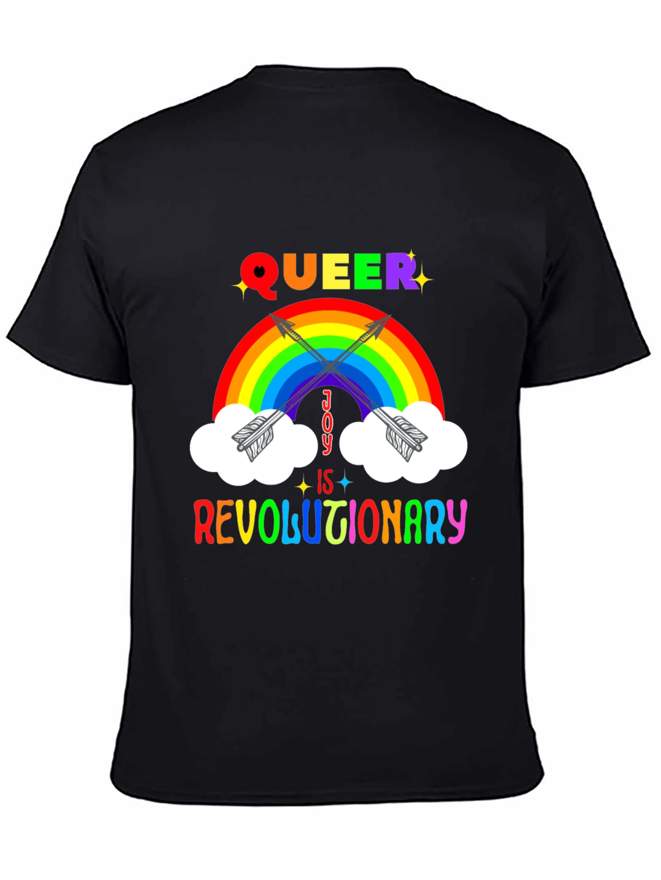 Queer Joy T-Shirt - Revolutionary Rainbow Tee