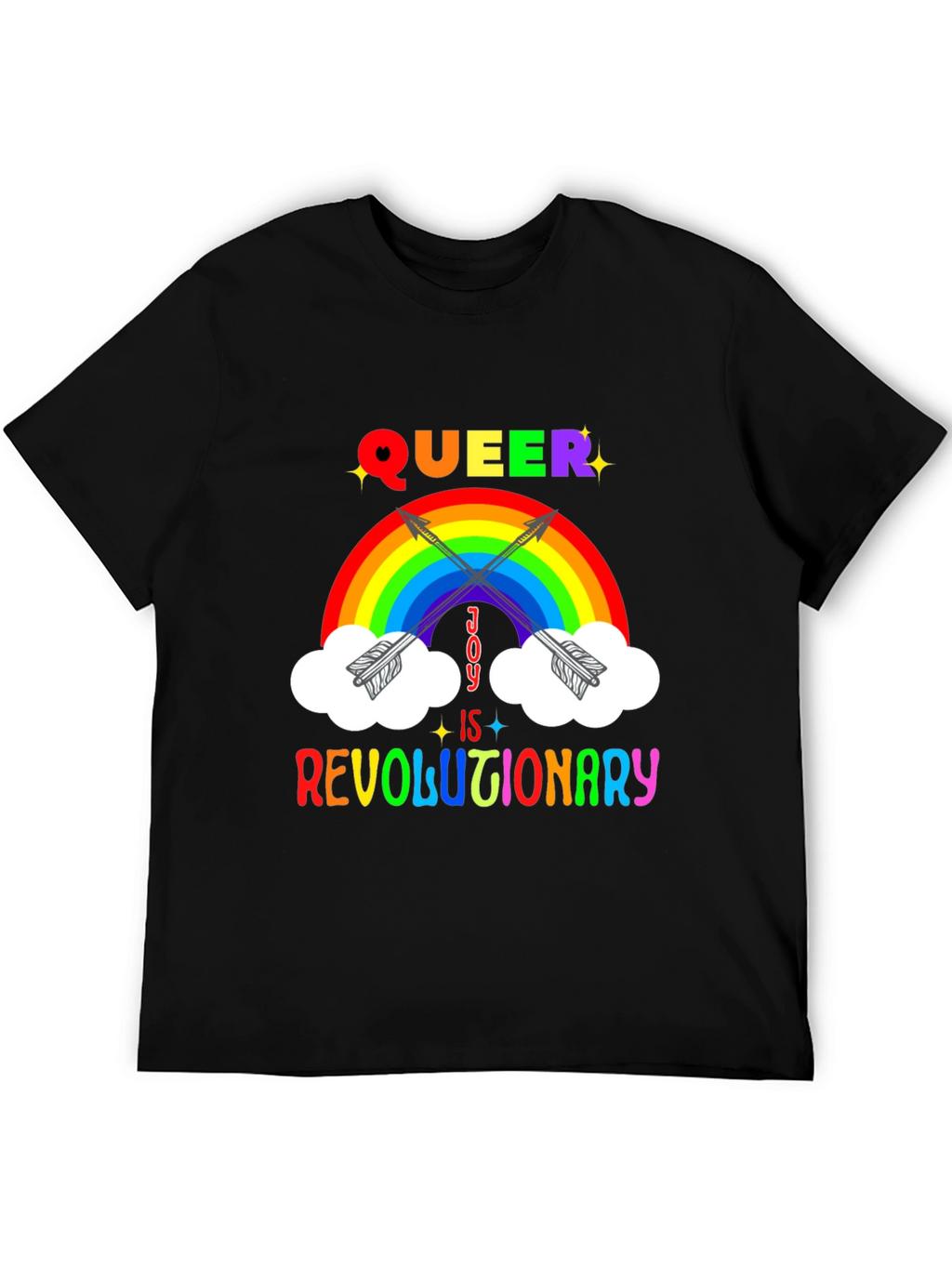 Queer Joy T-Shirt - Revolutionary Rainbow Tee