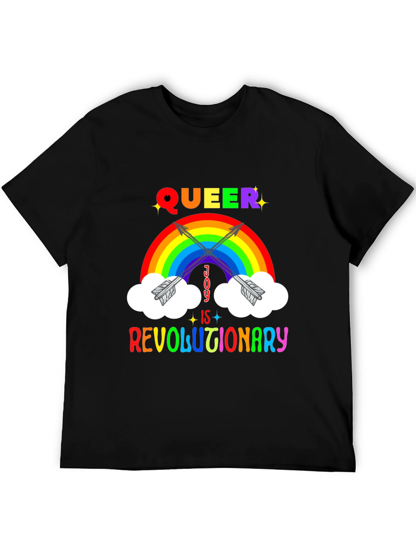 Queer Joy T-Shirt - Revolutionary Rainbow Tee