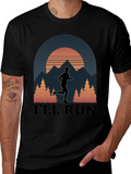 Ill Run T-Shirt Nature Graphic Tee