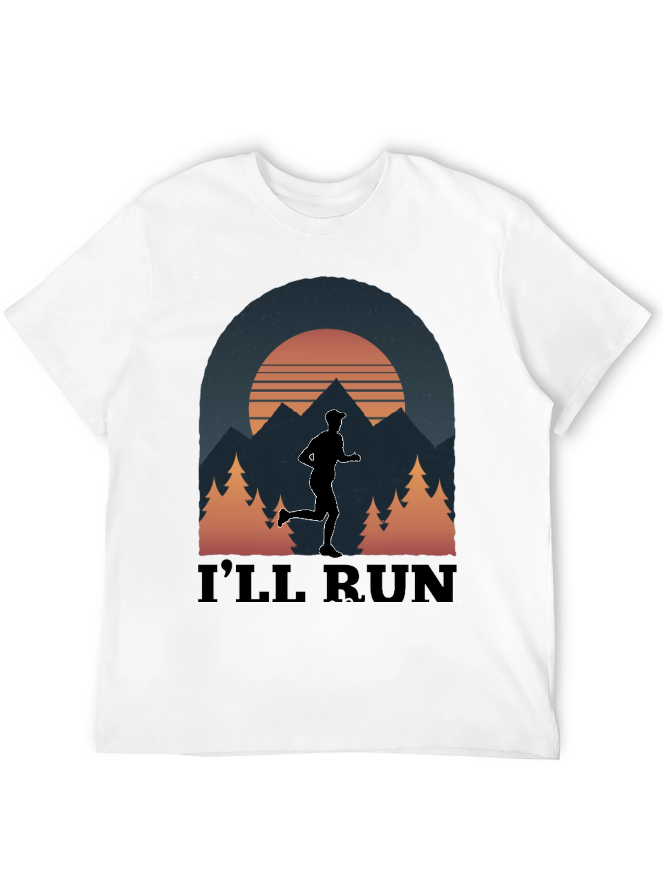 Ill Run T-Shirt Nature Graphic Tee